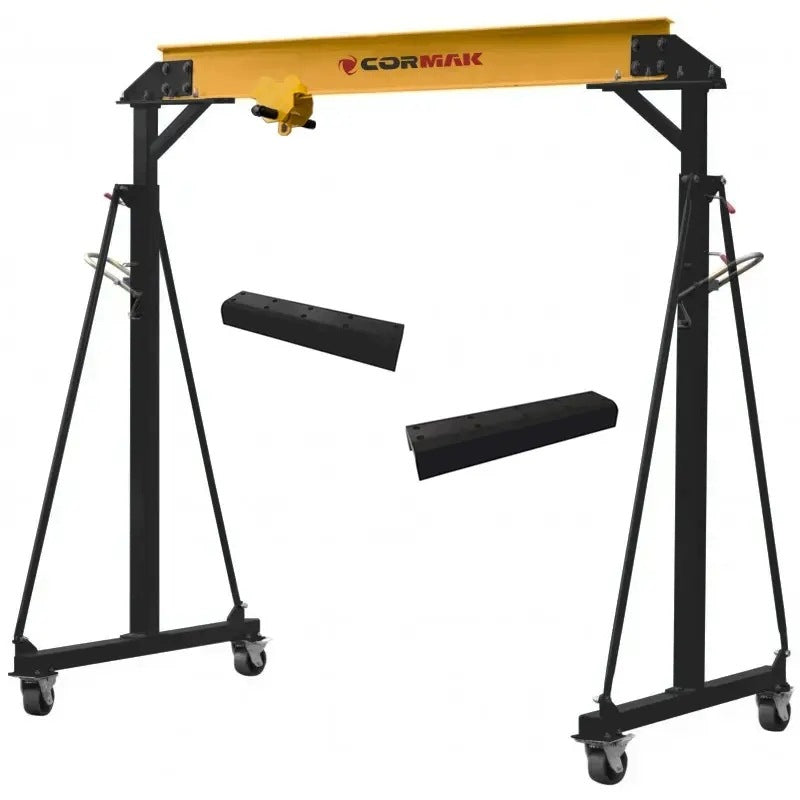WORKSHOP GANTRY CRANE LIFTING CAPACITY 1000KG CORMAK PK1 ADJUSTMENT 2500-3600MM Brand Cormak