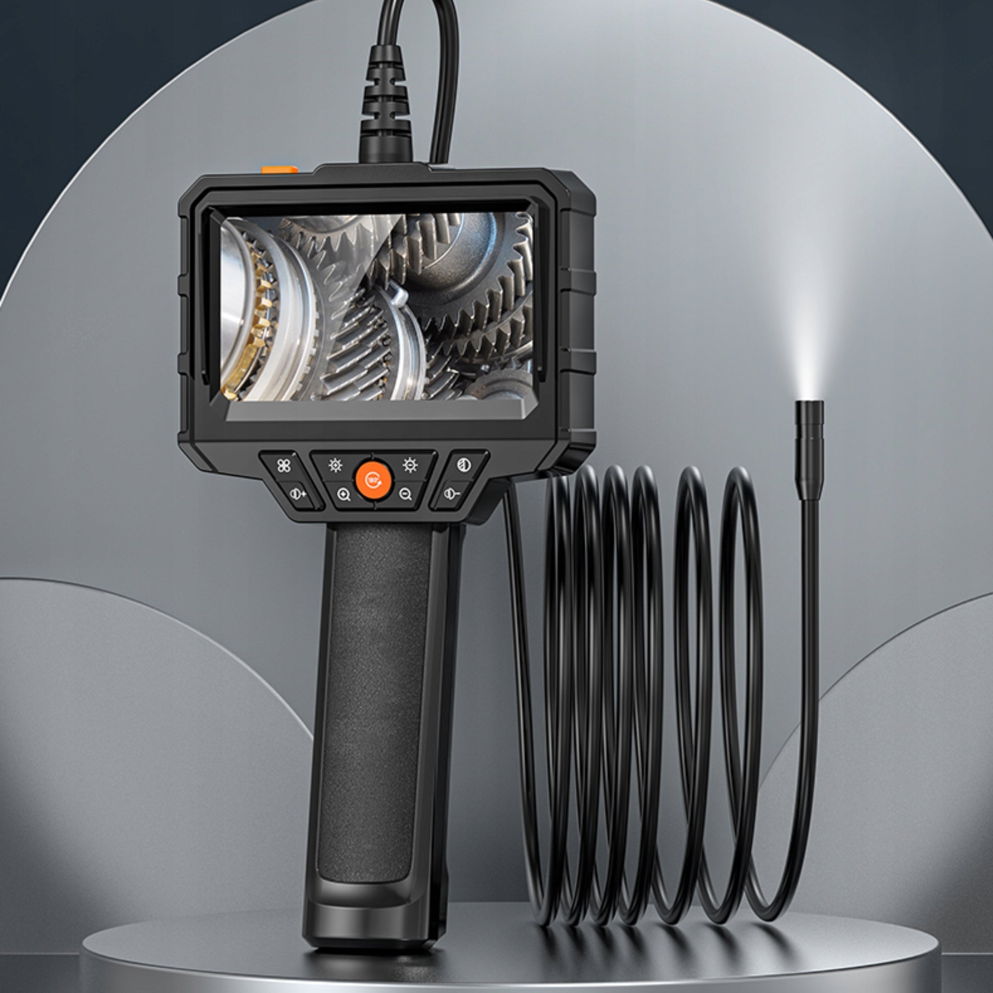 WORKSHOP INSPECTION CAMERA ENDOSCOPE BORESCOPE IP67 FOR PIPES 20m LCD 4,3'' EAN (GTIN) 5904890523470