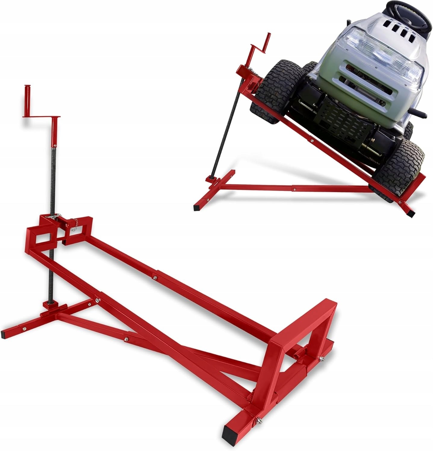 WORKSHOP LIFT FOR LAWN TRACTOR MADE OF STEEL BY 45° LIFT