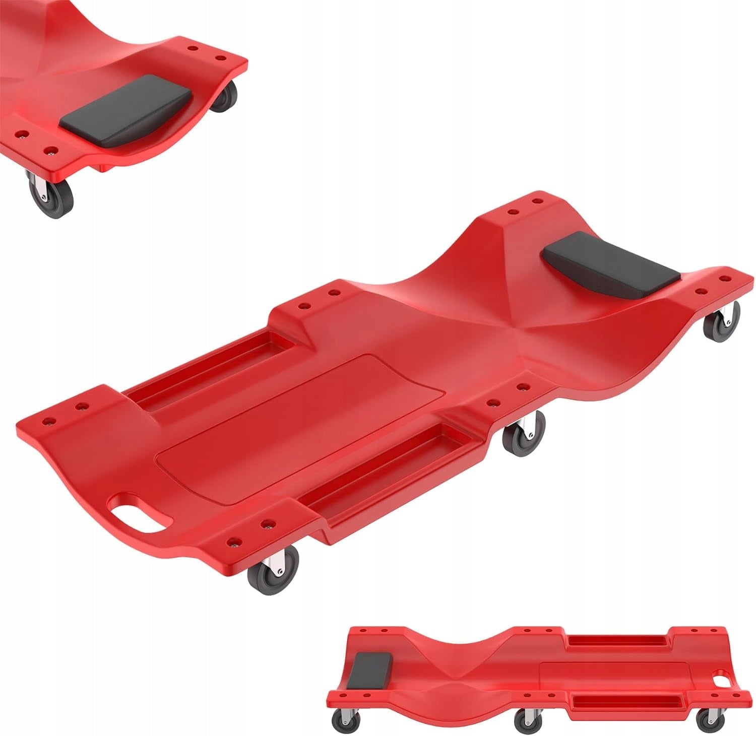 WORKSHOP LOUNGER STROLLER 6 BEARING WHEELS 150kg 40" 100cm Manufacturer code L1001