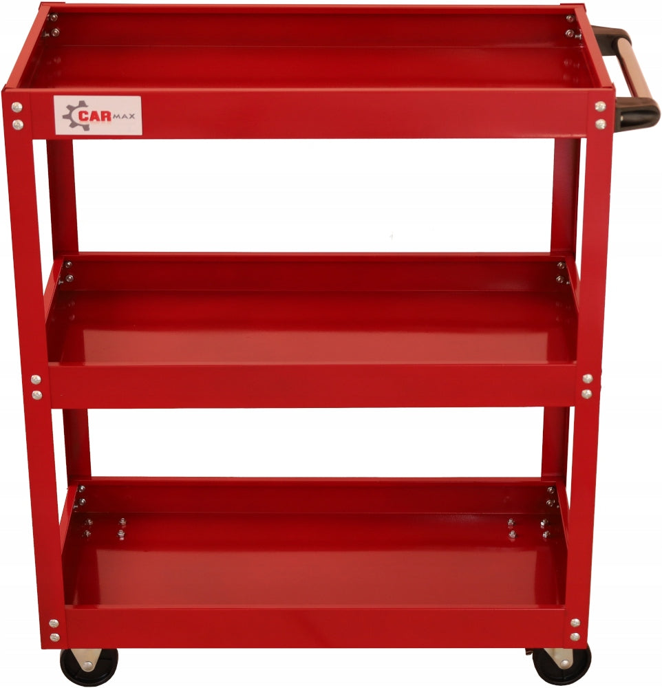 WORKSHOP MOUNTING TROLLEY 3 BEARING SHELVES Brand Carmax