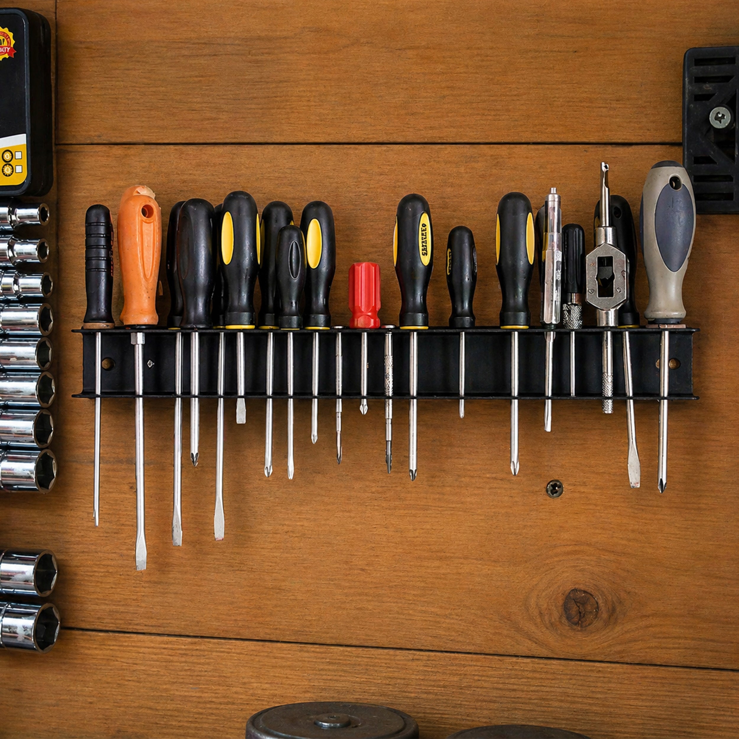 WORKSHOP ORGANIZER WALL HANGER HOLDER FOR GARAGE TOOLS Packaging status original