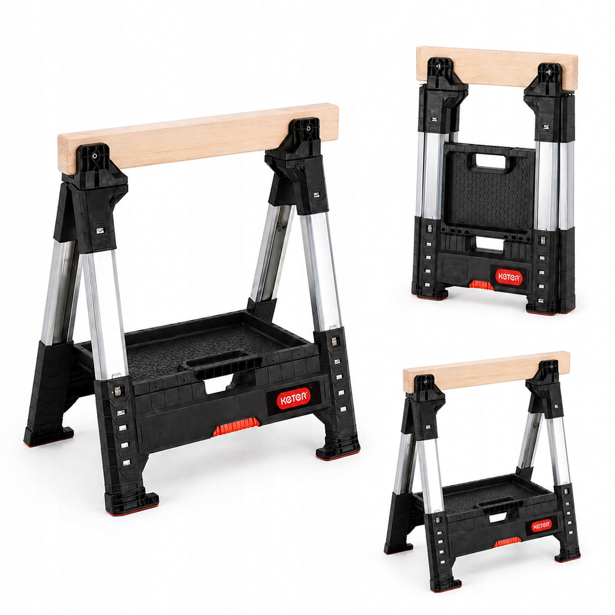 WORKSHOP STAND LUMBER JACK ROC PRO GEAR 63 8564 KETER