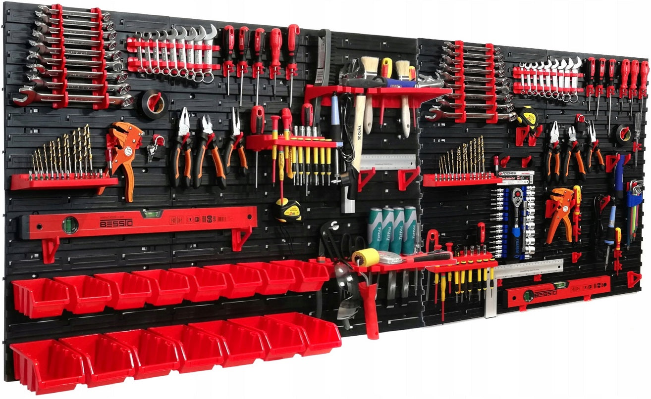 WORKSHOP TOOL BOARD WALL 193x78CM