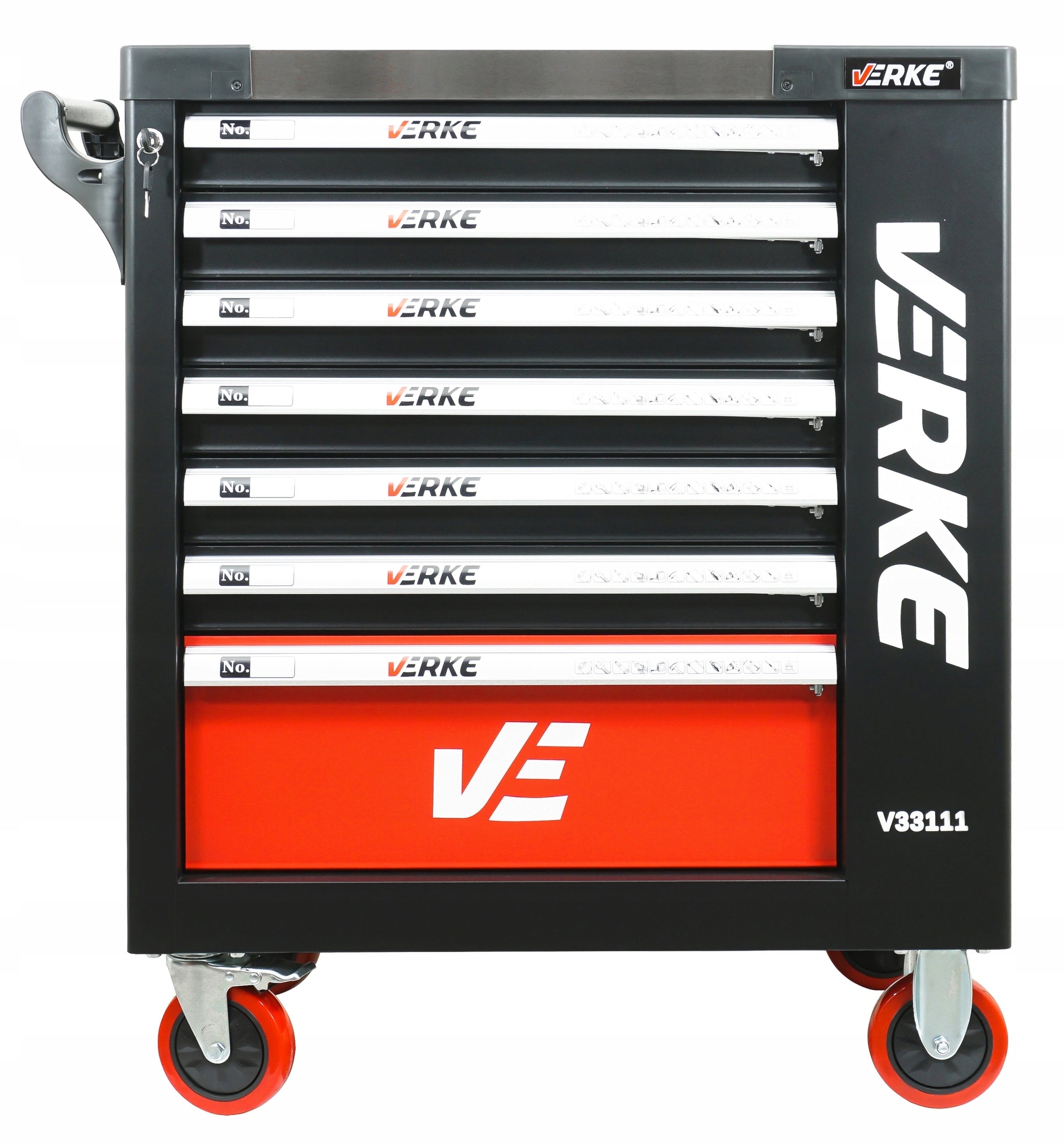 WORKSHOP TOOL CABINET SERVICE TOOL TROLLEY WITH EQUIPMENT 154 Accessories included yes