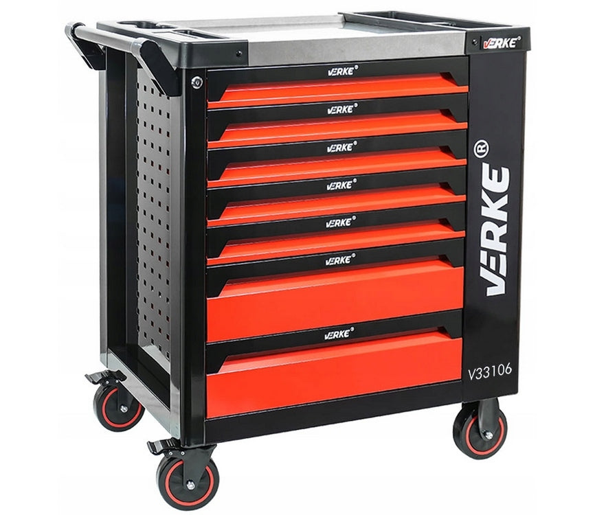 WORKSHOP TOOL CABINET SERVICE TOOL TROLLEY WITH TOOLS 155 Brand Verke