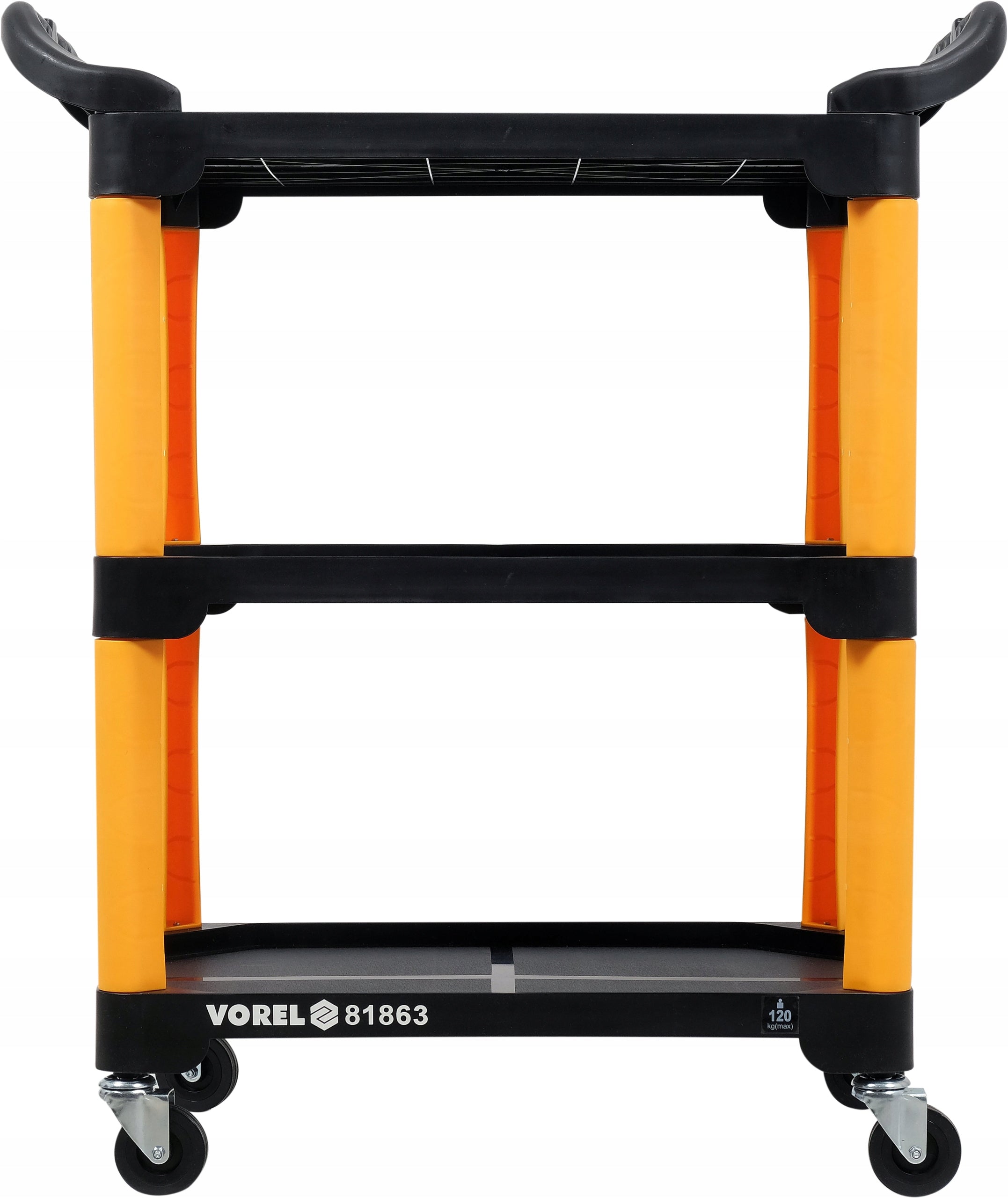 WORKSHOP TROLLEY Vorel 81863 Composite 3 Shelves Load capacity 120 kg Manufacturer code 81863