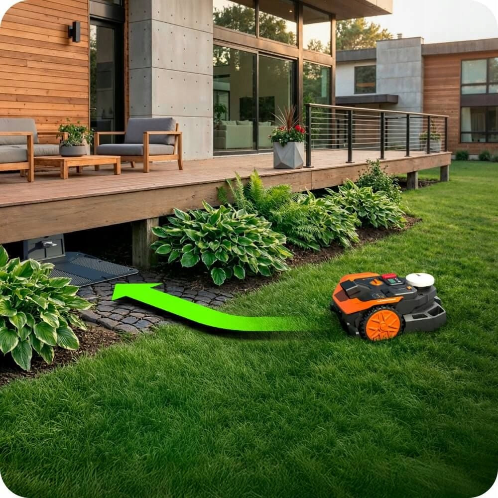 WORX Landroid Vision WR305 500 m2 cordless automatic mower Series Vision Cloud