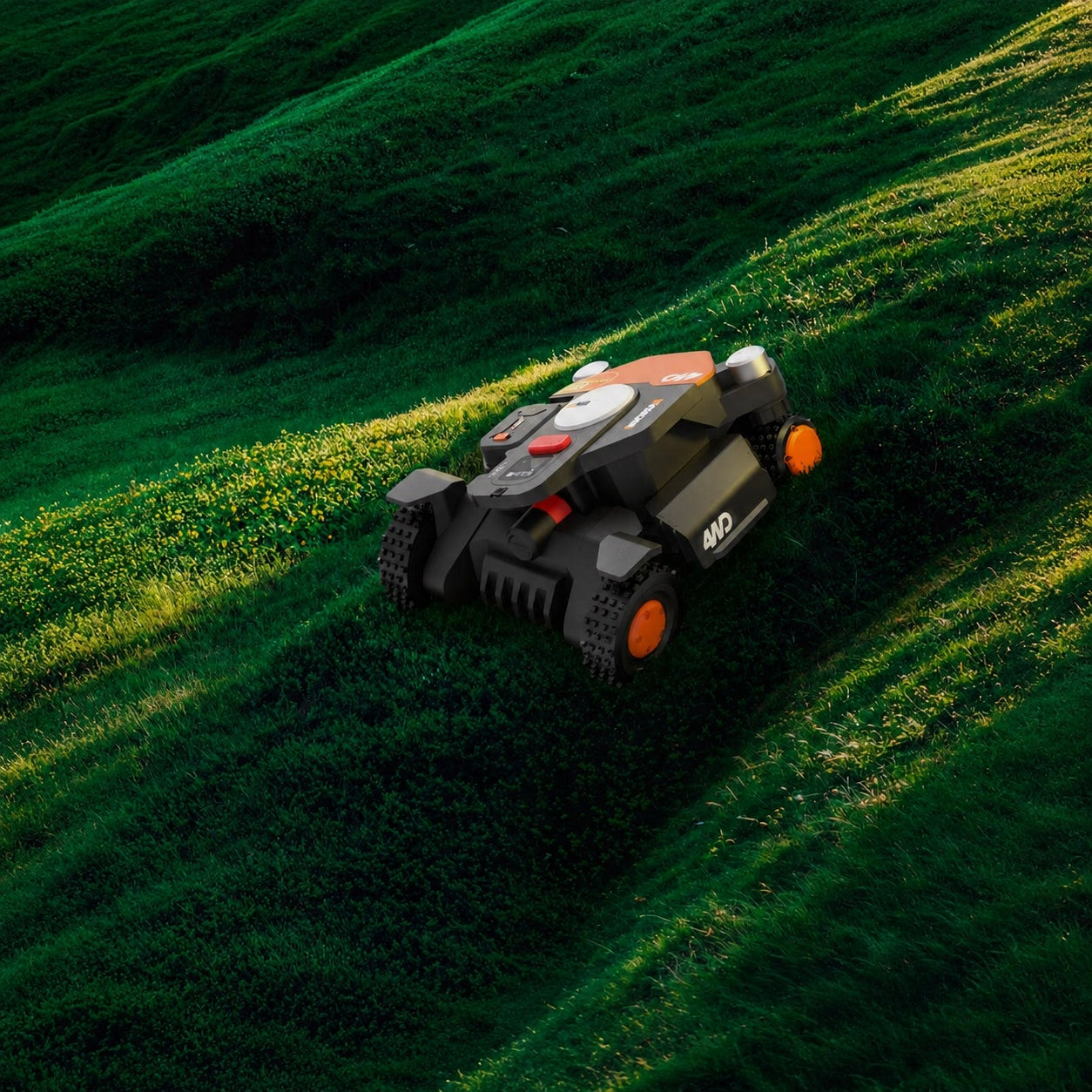 WORX Landroid Vision WR340E 4WD 600m2 Cordless Lawn Mower Mowing performance 600 m²