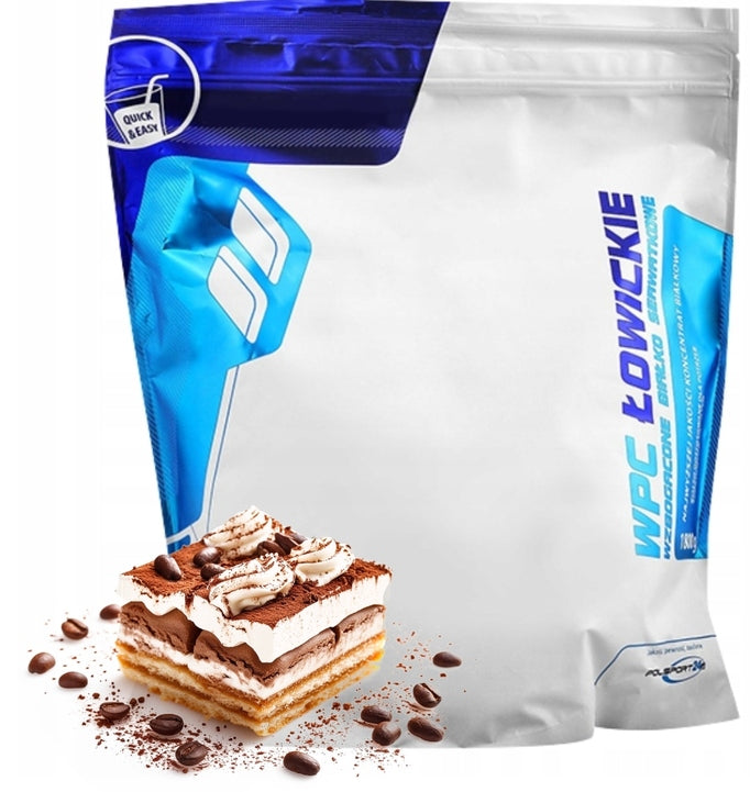 WPC 80 ŁOWICZ INSTANT PROTEIN 1800 g PROTEIN WHEY STRENGTH ENDURANCE DELICIOUS