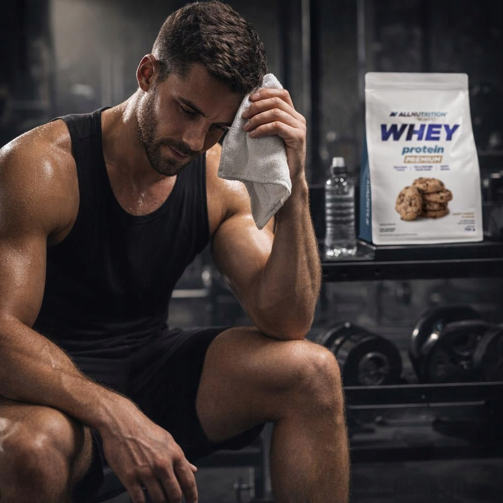 WPC Allnutrition Whey Protein Premium 700g Cookie Whey Packaging status original