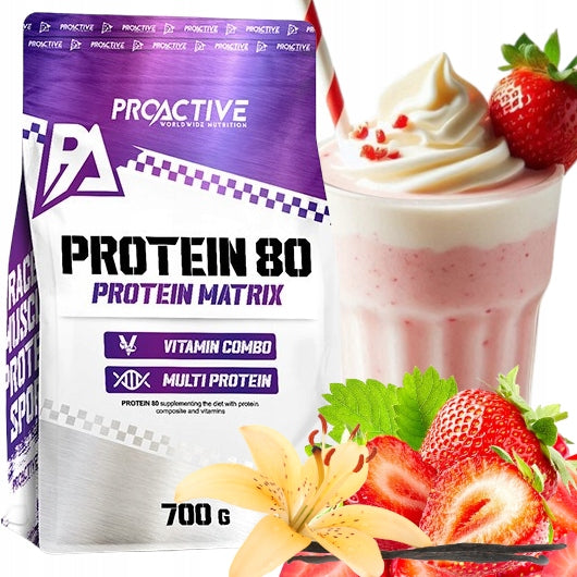 WPC PROTEIN Whey CONDITIONER Protein STRAWBERRY VANILLA ProActive 700g
