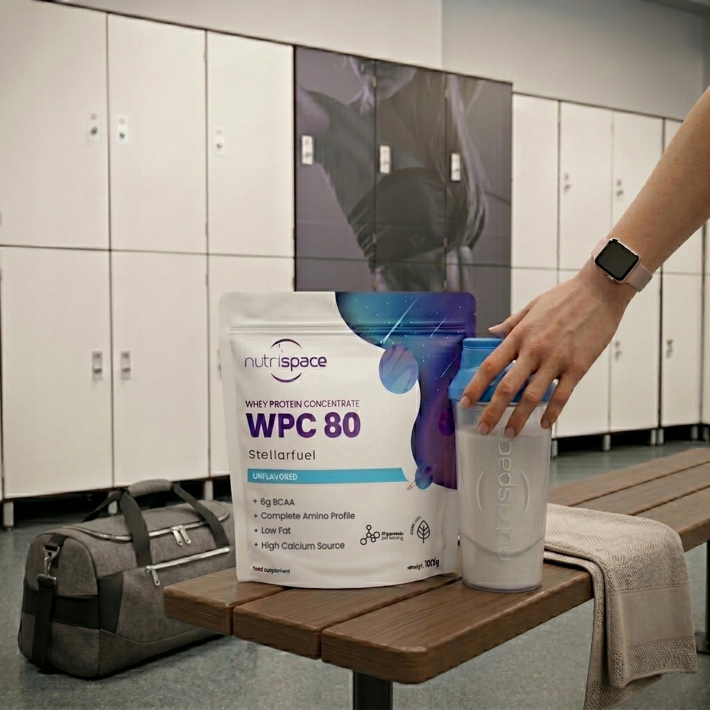 WPC Protein 80 2100 g Nutrispace 100% Pure Composition Without Sweeteners Expiration date at least 1 year from the date of purchase