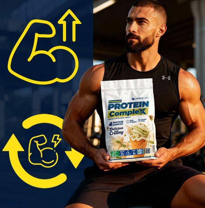 WPC Protein Conditioner 4 in 1 Beef Collagen 2kg 66 Servings Strawberry Ice Cream Packaging status original