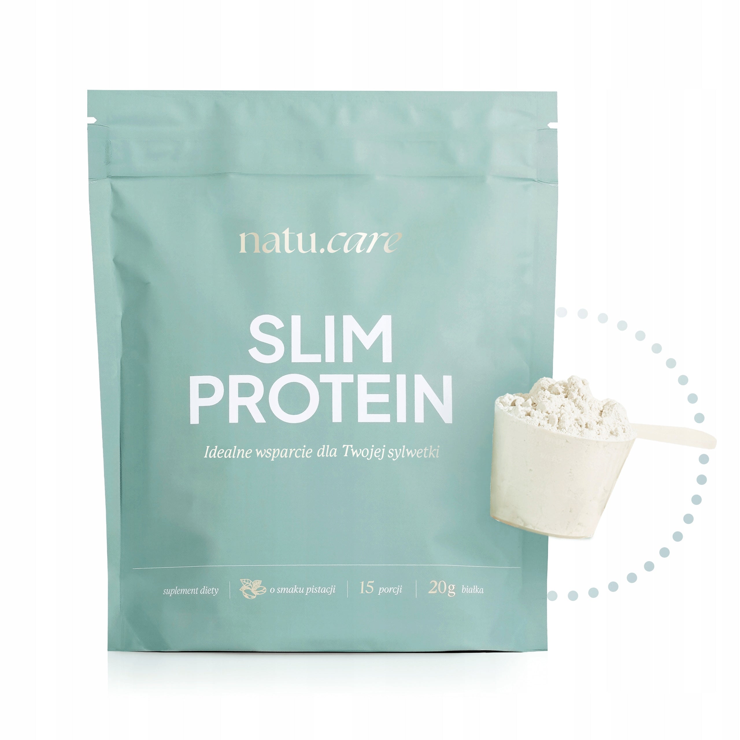 WPI Protein Isolate PISTACHIO FOR SLIMMING Slim Protein - 375 g | 15 Servings