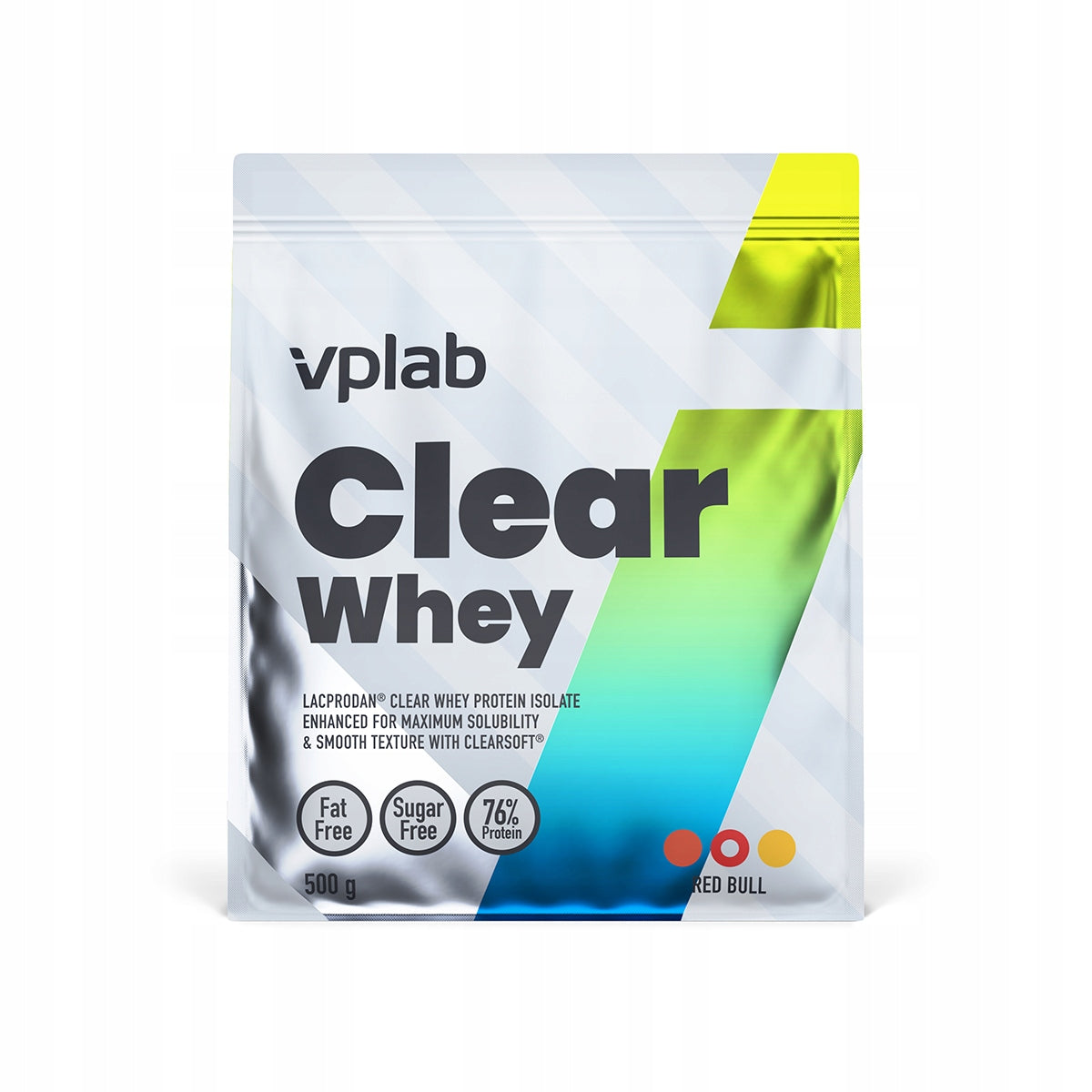 WPI Protein VPLab Clear Whey 500g Taste Red Bull Sugar Free Isolate 20 Servings