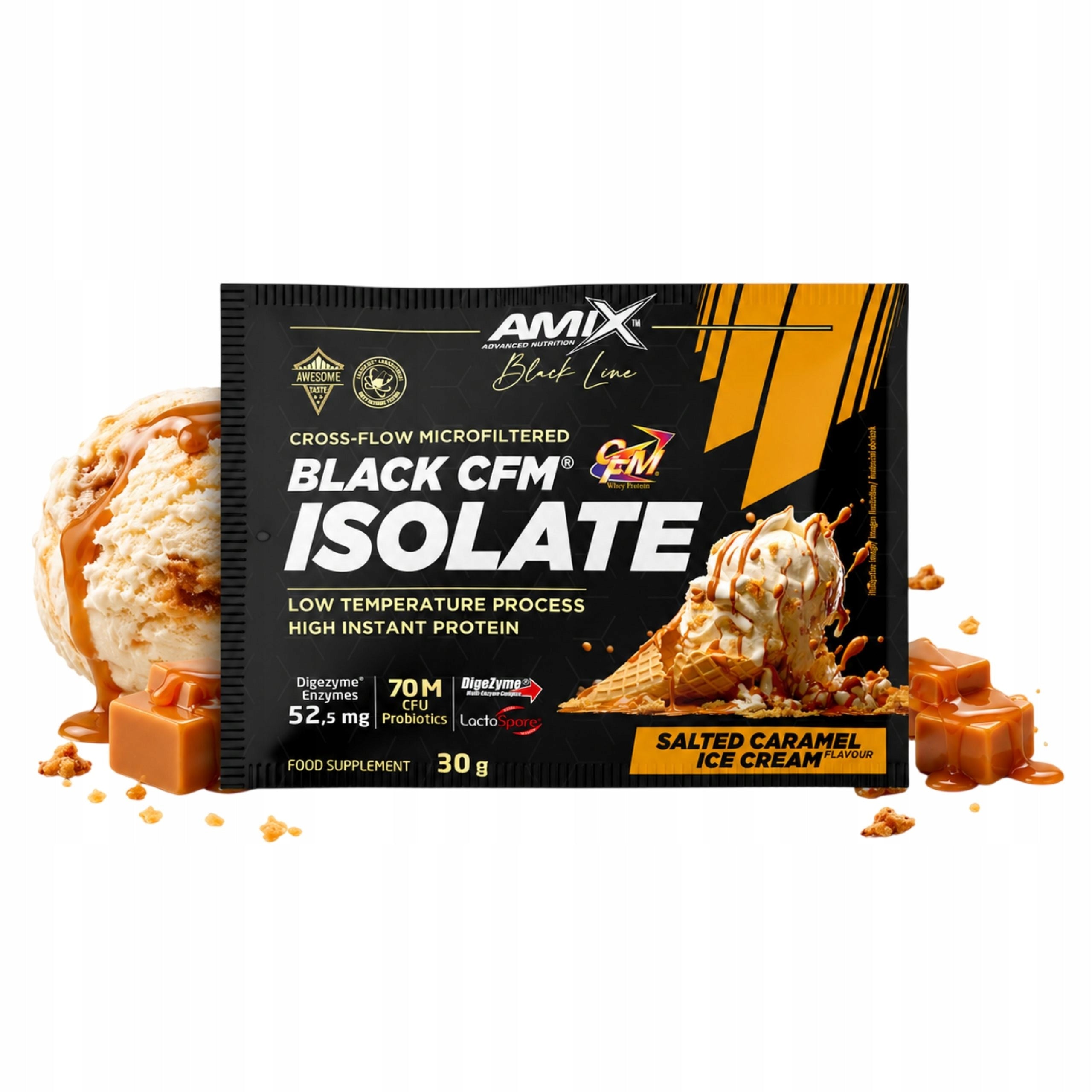 WPI Whey Protein Isolate Protein CFM Whey Protein Sachet 35g Ice Cream
