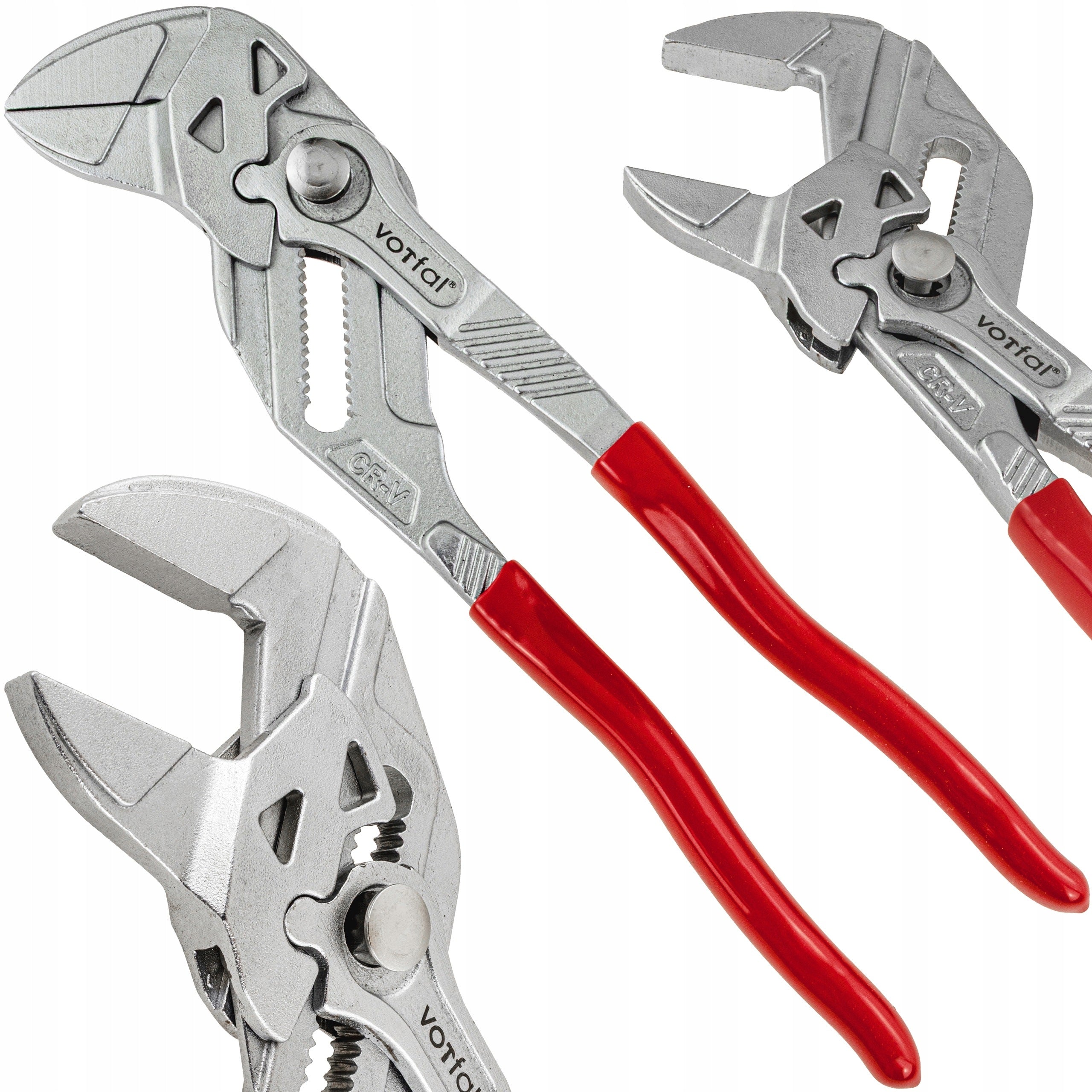 WRENCH ADJUSTABLE PLIERS 2in1 UNIVERSAL FOR PIPES ADJUSTABLE CLAMPING 250MM