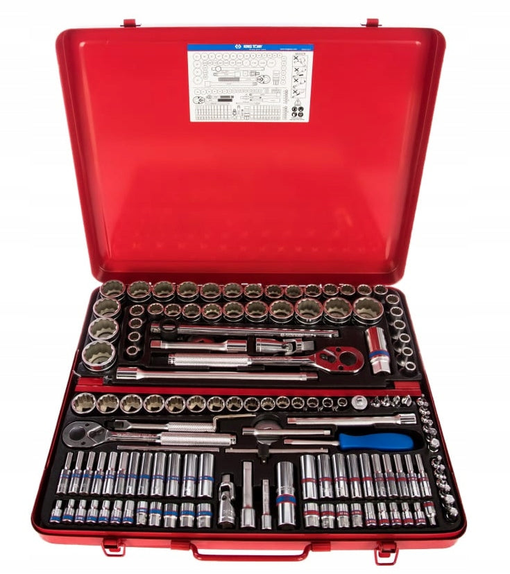 WRENCH CAPS 4-32MM INCH 135PCS SET KING TONY 1/2 3/8 1/4 9033CR Manufacturer code 9033CR