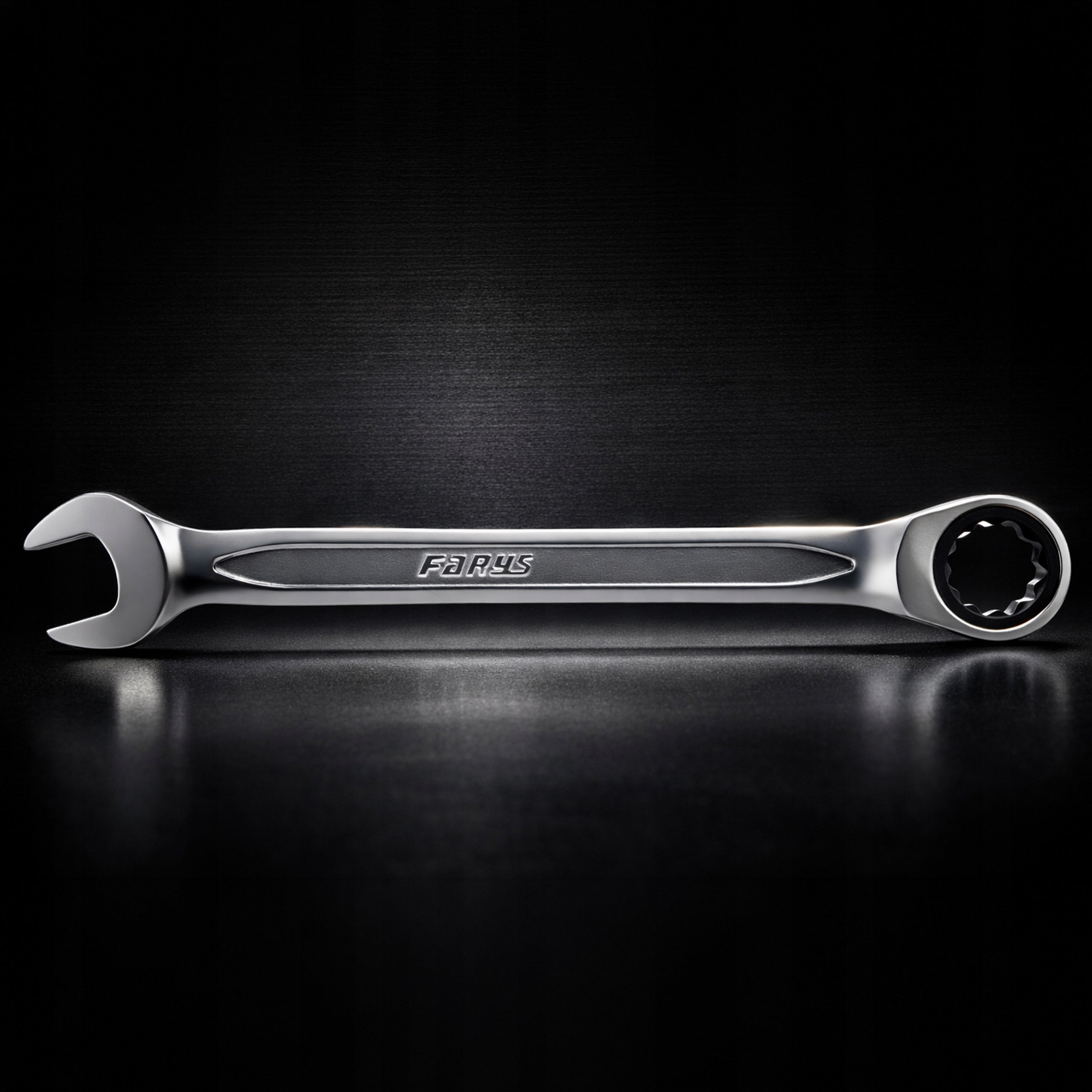 WRENCH WITH RATCHET 17mm 90 TEETH CRV CHROME WORKSHOP FARYS Manufacturer code FR0849