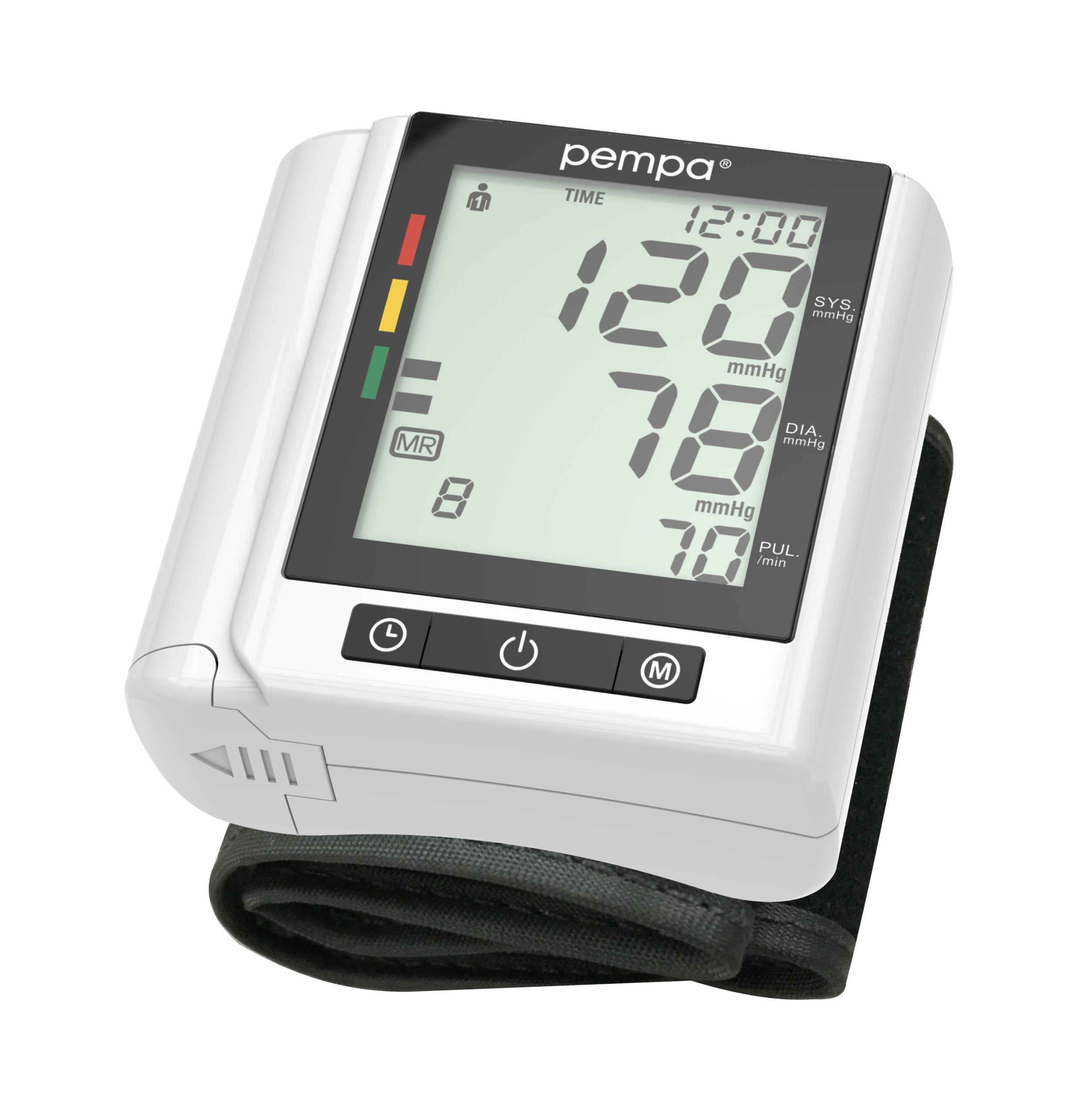 WRIST BLOOD PRESSURE MONITOR PEMPA BP50 AUTOMATIC EAN (GTIN) 5906874788301
