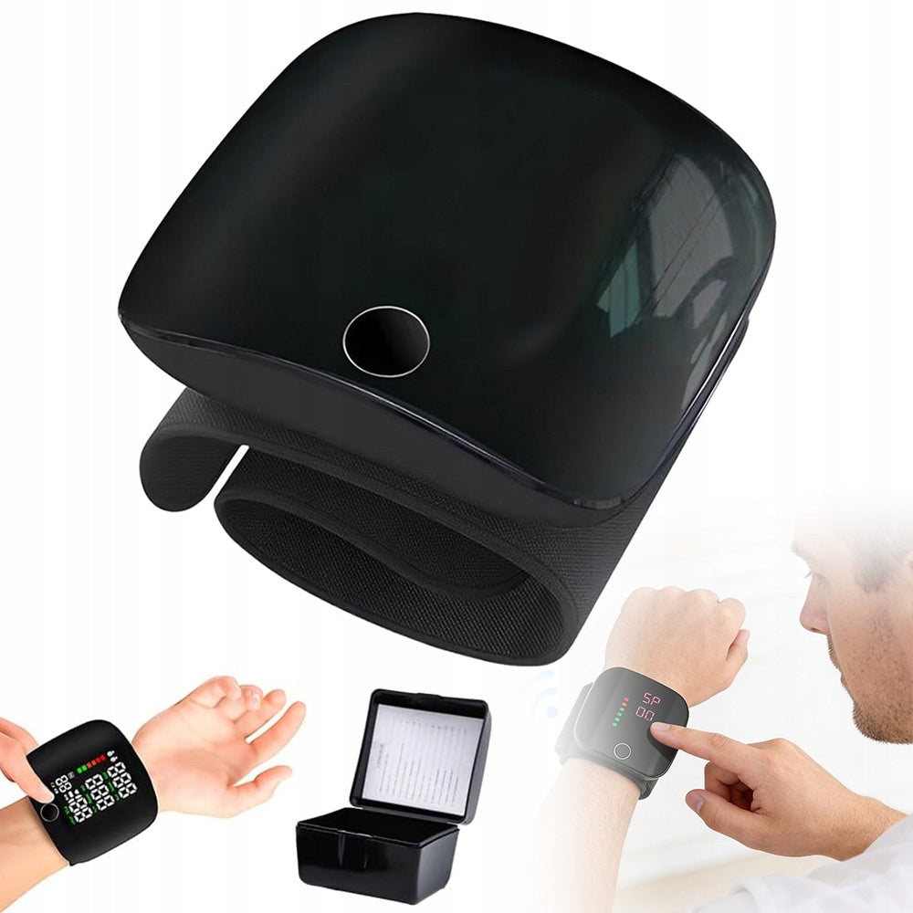 WRIST BLOOD PRESSURE MONITOR Portable Measuring Device