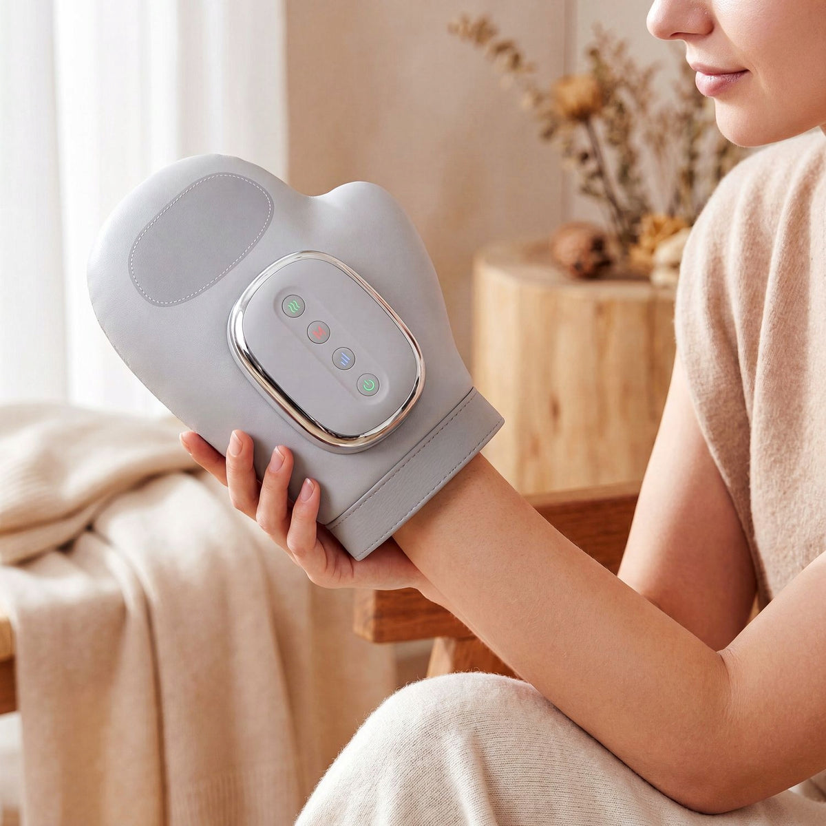 WRIST HAND MASSAGER HEAT FUNCTION WIRELESS KEDICA Packaging status original