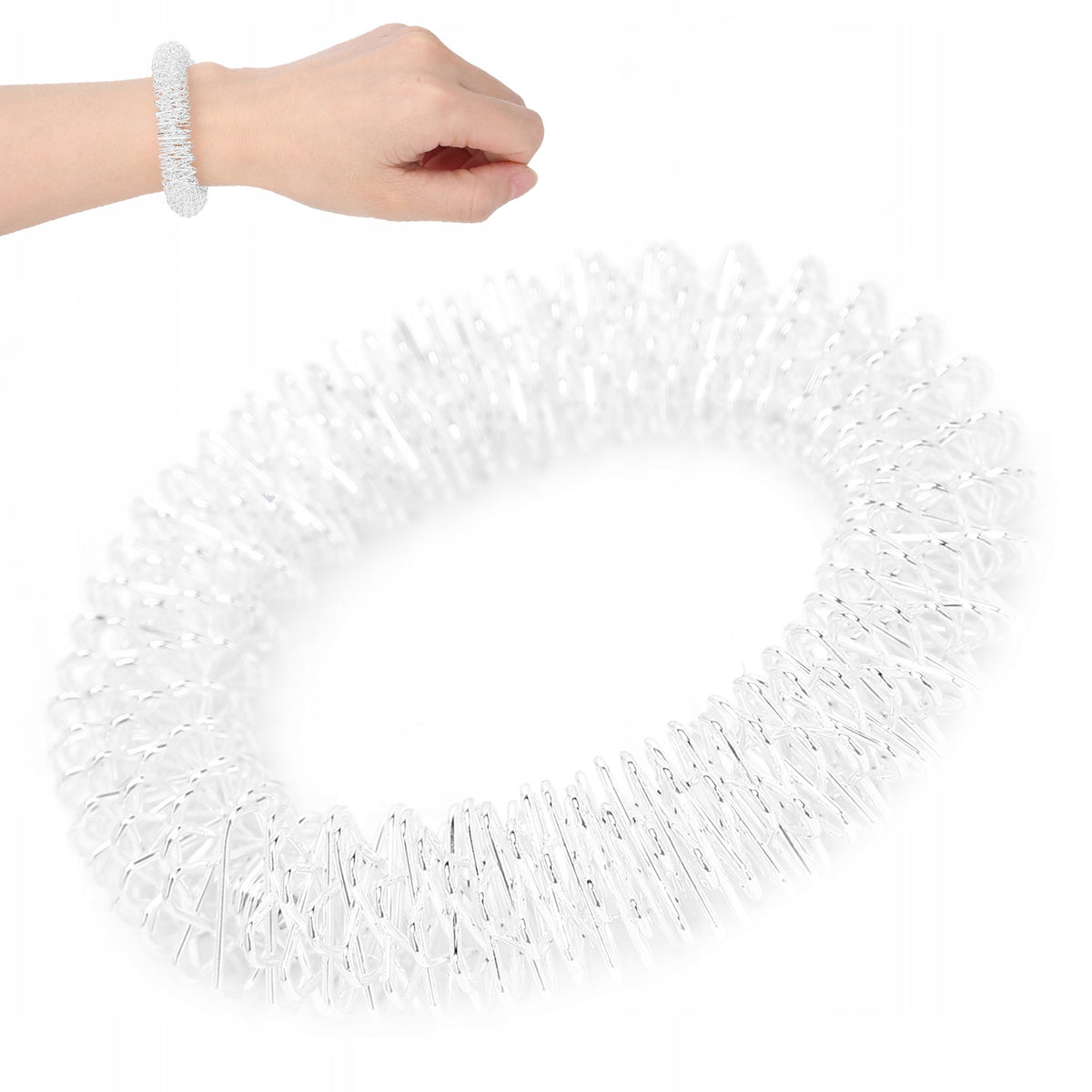 WRIST MASSAGE RING SILVER