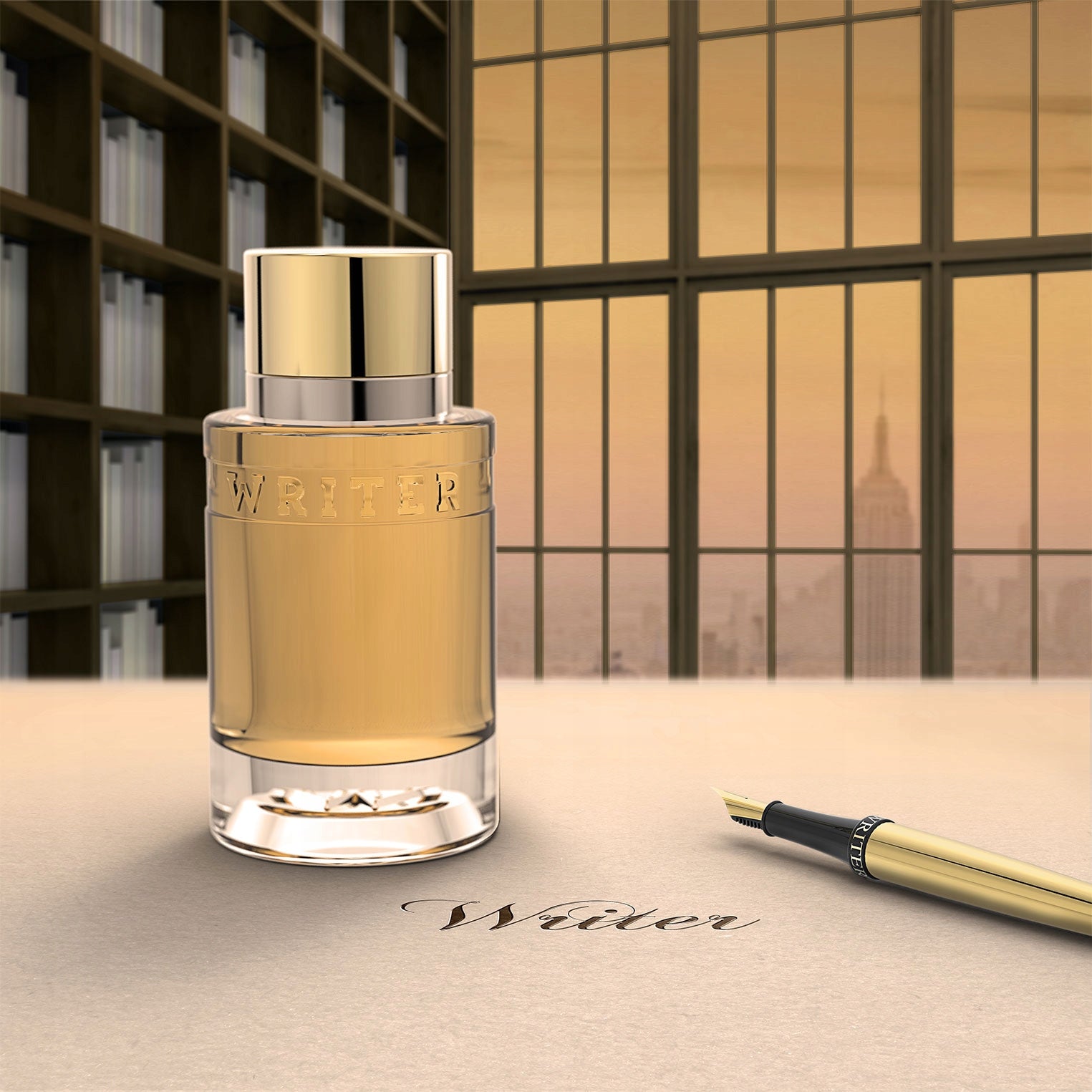 WRITER Gold Men 100 ml Cyrus Eau de Parfum Packaging status original