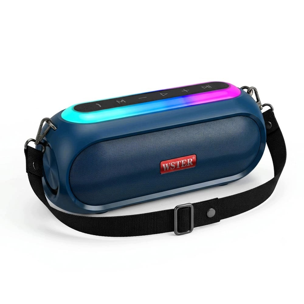 WSTER 40W WIRELESS BLUETOOTH SPEAKER WITH 8000MAH STRAP Packaging status original