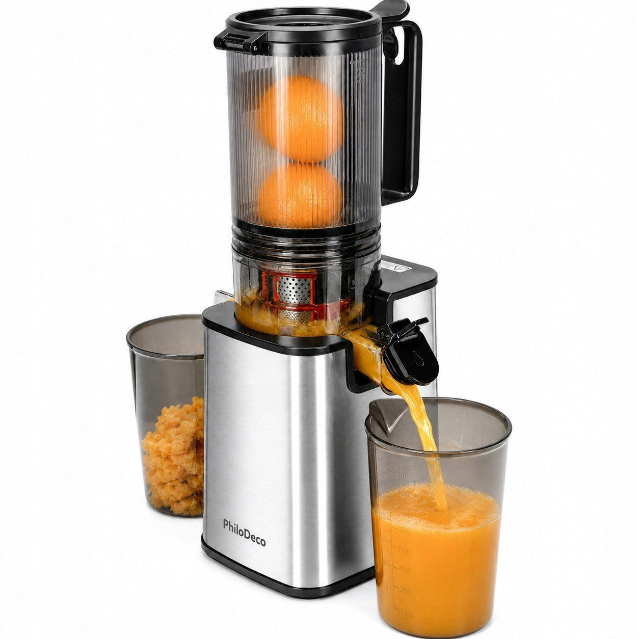 WYCISKARKA WOLNOOBROTOWA DO OWOCÓW I WARZYW 250W, COLD PRESS, HIGH TORQUE