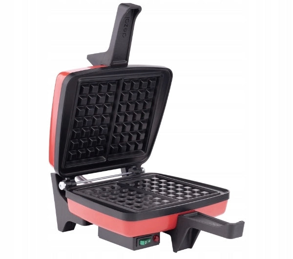 Waffle Iron Dezal 301.5.1 LWN 1300W Red Non-stick coating Power rating 1300 W