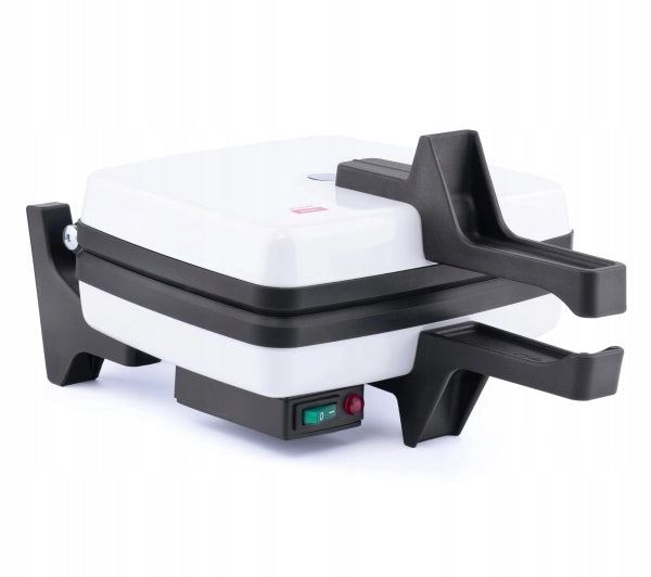 Waffle Iron Dezal 301.7.1 LWN 2 Waffles 1300W Non-stick coating White