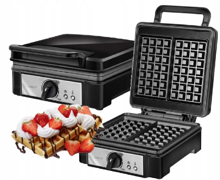Waffle Iron MPM BGO-02 1400 W black