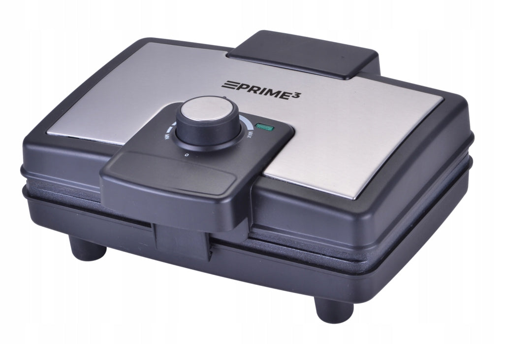 Waffle Iron PRIME3 SWM51 1300W Temperature Control 2 Waffles Non Stick Manufacturer code SWM51