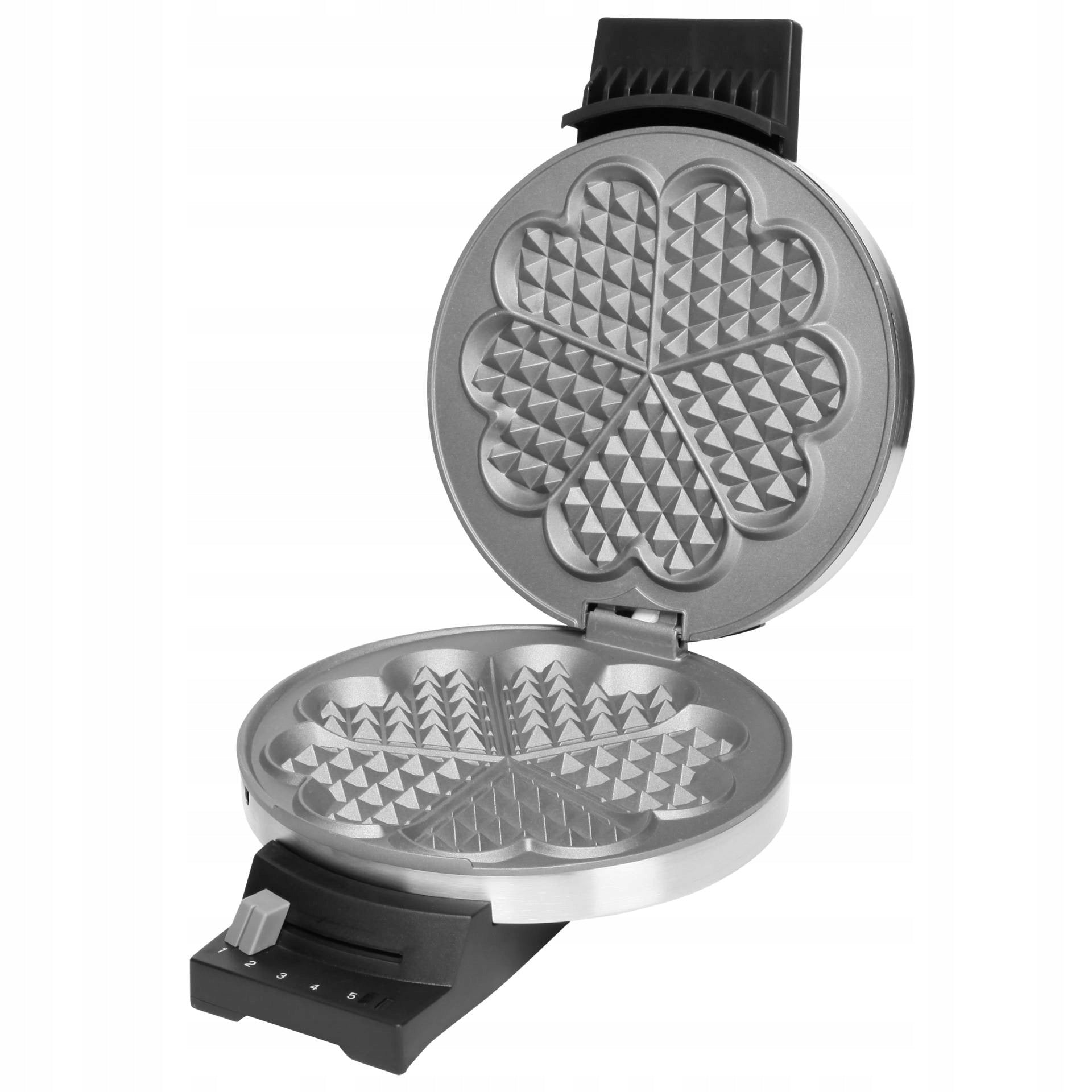 Waffle iron Cloer 513996 930 W silver/grey high power 930W Packaging status original
