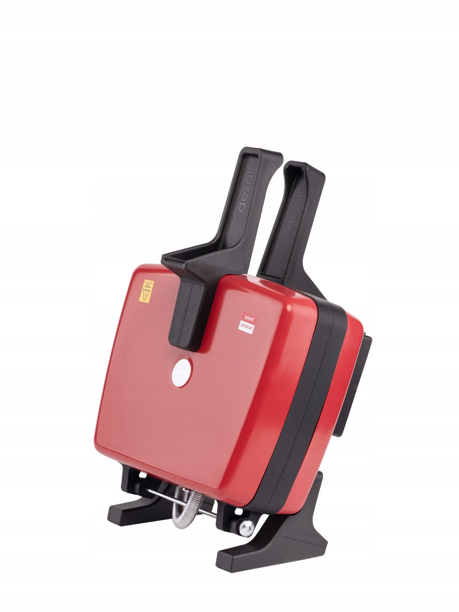 Waffle iron DEZAL model 301.6.1 LWN Red Packaging status original