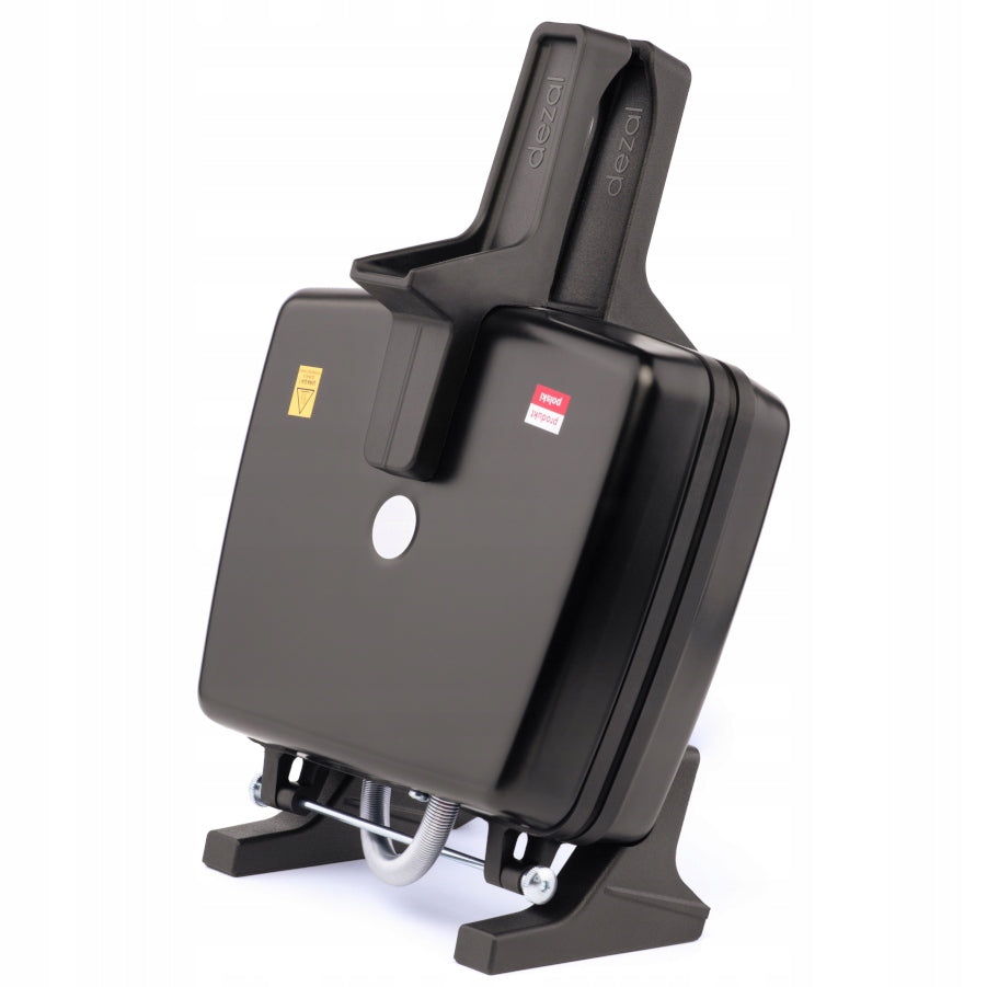 Waffle iron Dezal 301.4.1 N black 1300W Poland strong Power rating 1300 W