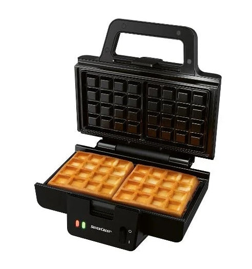 Waffle iron SilverCrest SW 900 A1LARGE WAFFLES XXL STRONG BLACK 900W