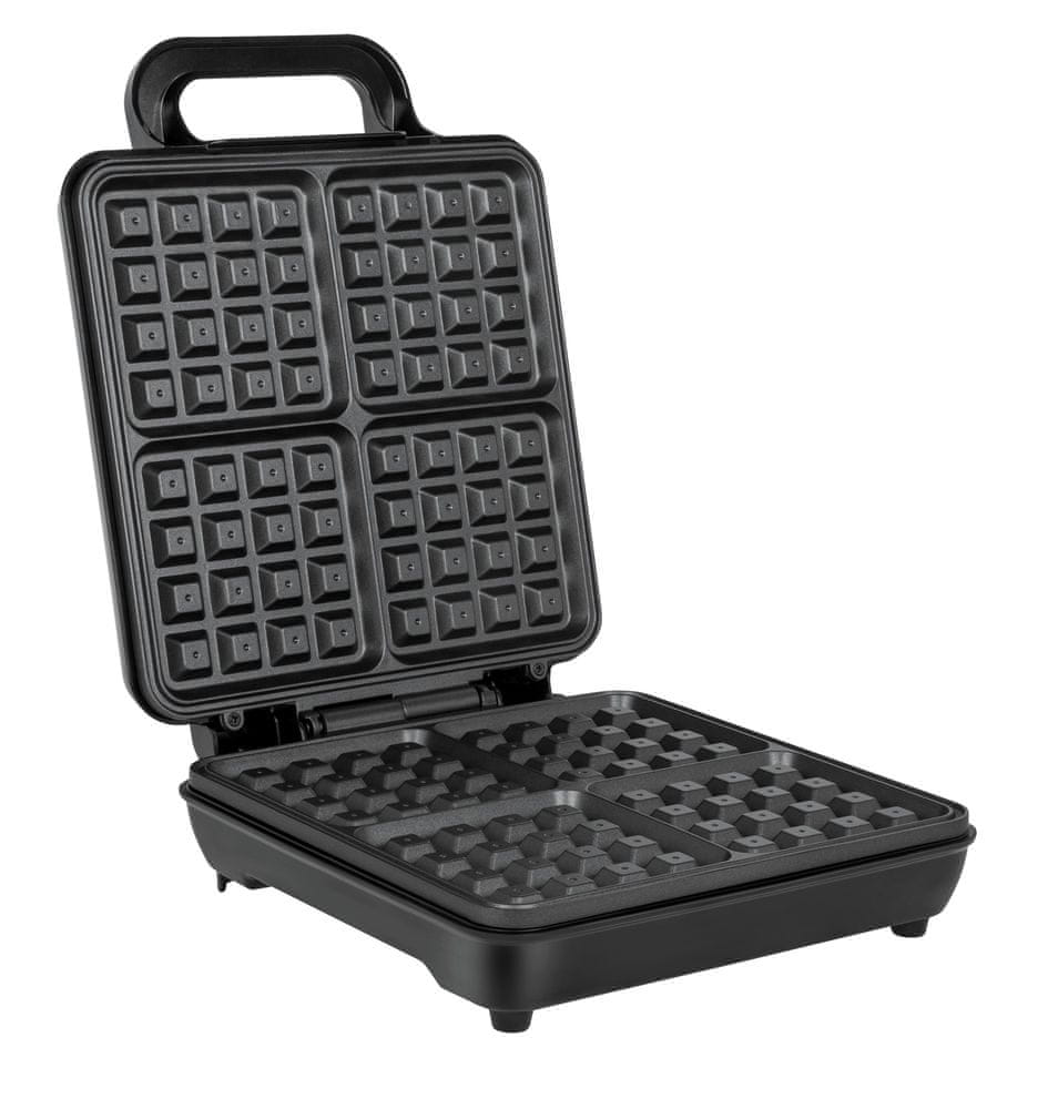 Waffle iron for 4 waffles 1100 W waffle iron teesa