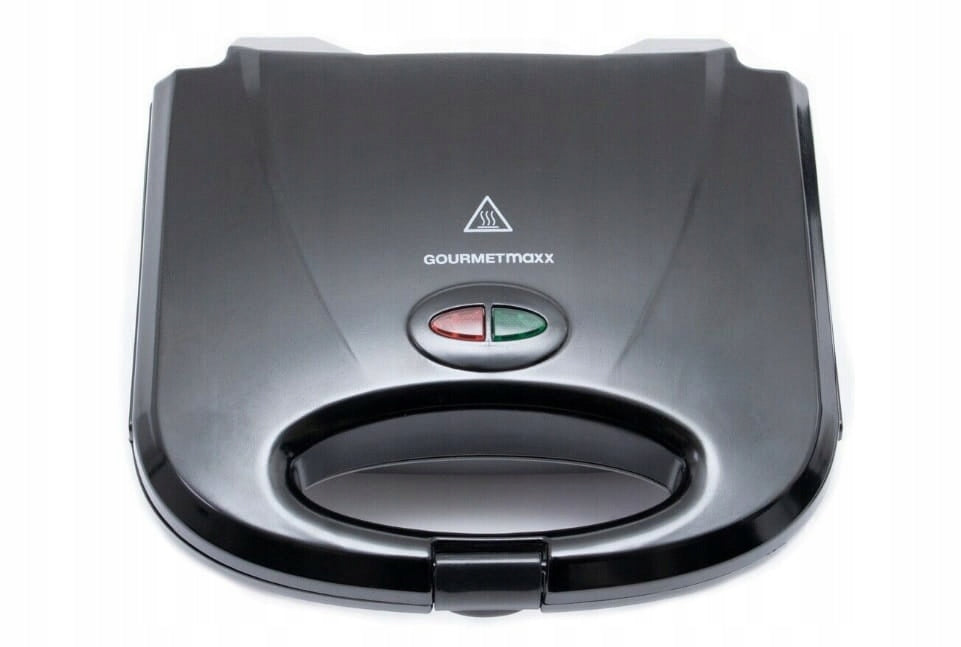 Waffle iron with non-stick coating for two waffles Gourmetmaxx Manufacturer code V1