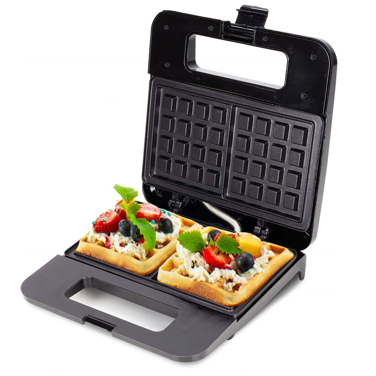 Waffle maker with non-stick coating 2 waffles 800W KAMILLE