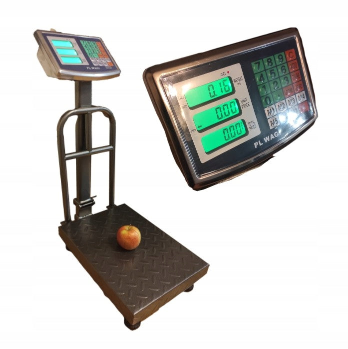 Waga magazynowa Sklep elektroniczny LCD 150 kg Towary platformowe Potężny t EAN (GTIN) 5907458624695