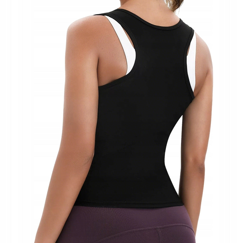Waist-cinching sweat-inducing sports shaping vest, size L EAN (GTIN) 6979486532579