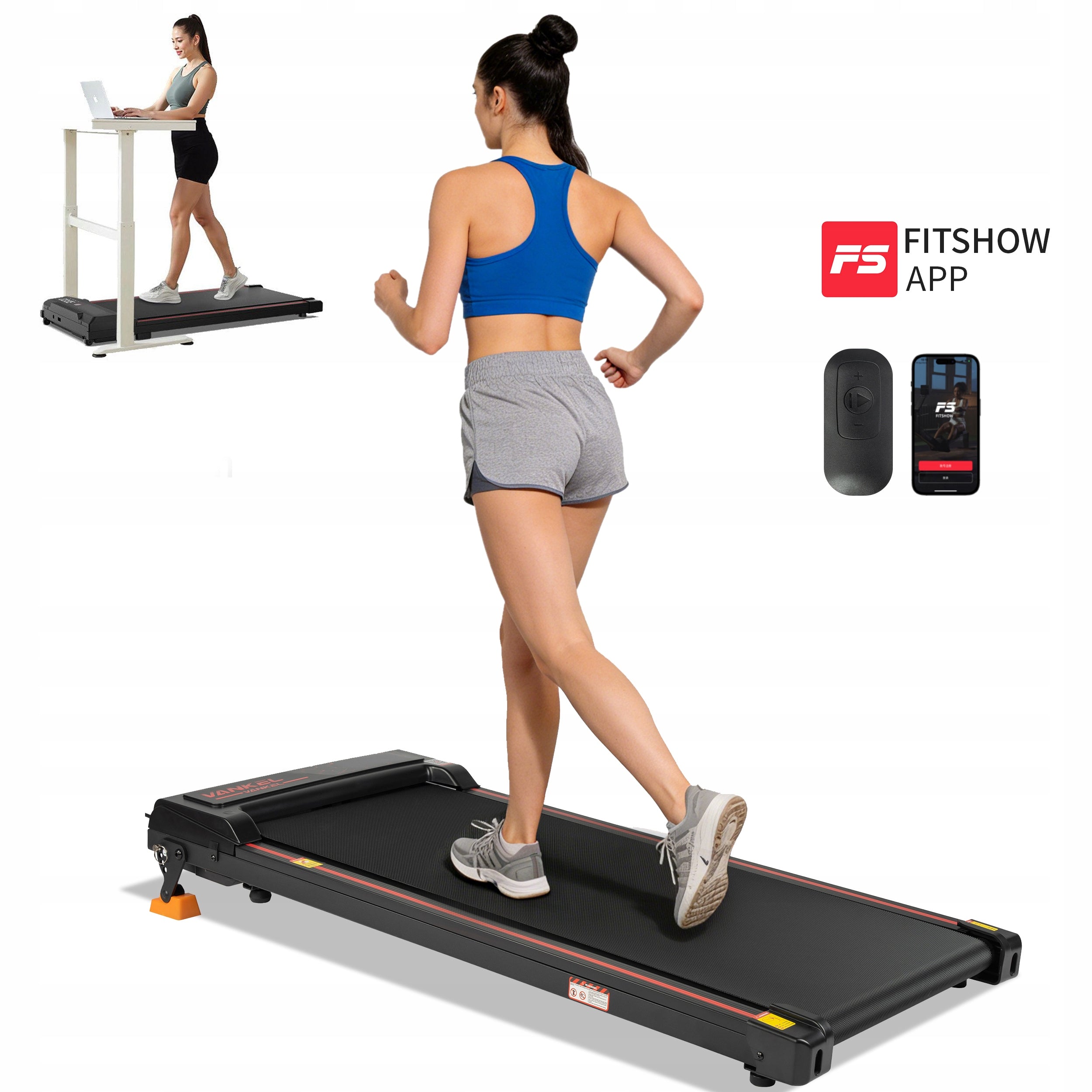 Walking Pad, 1-6 km/h Electric treadmill for home office Packaging status original