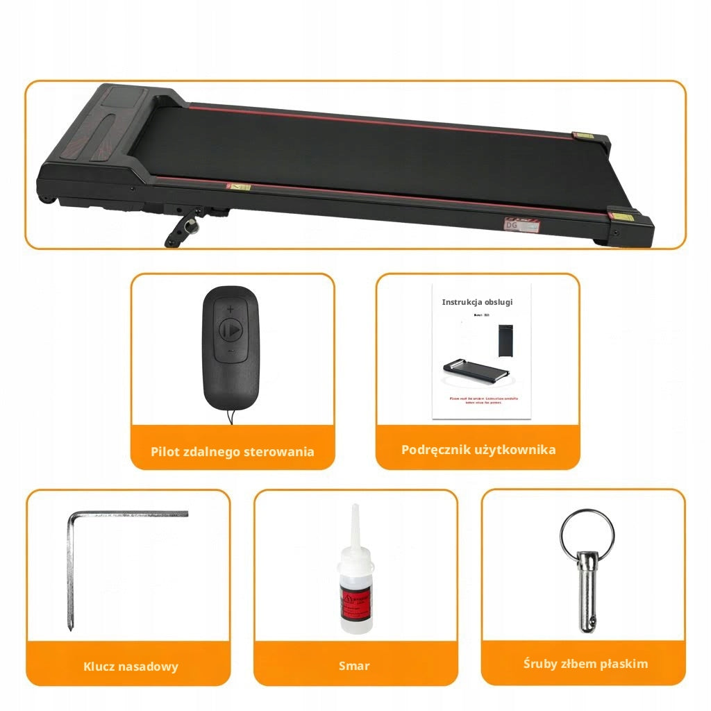 Walking Pad, Treadmill for Home Use with Adjustable Slope Measurements speed