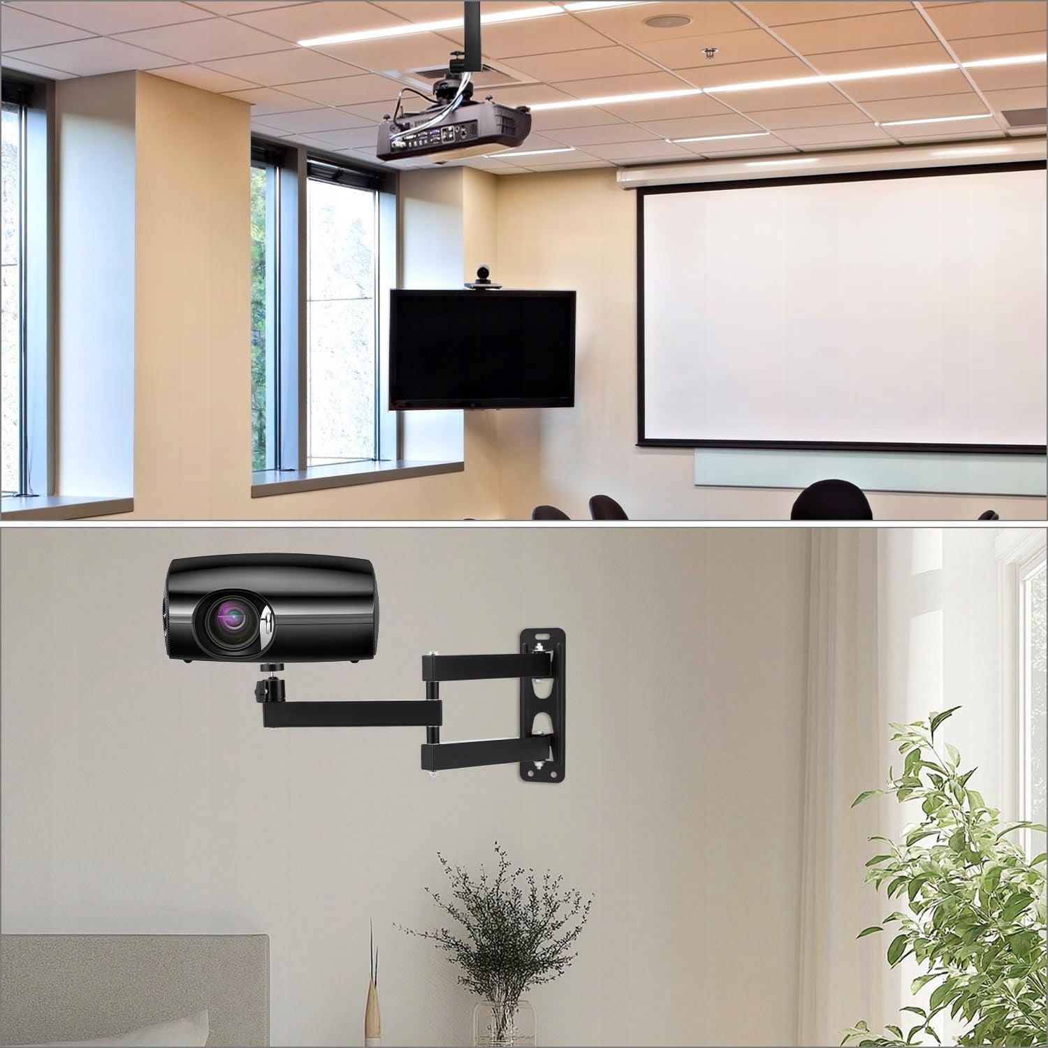 Wall/Ceiling Mount for Projector Zenwire WALL MOUNT FOR Model UCHWYT ŚCIENNY DO PROJEKTORA UCHWYT SUFITOWY