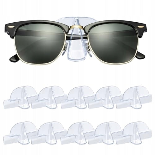 Wall Glasses Holder Self Adhesive Nose 10 Pcs Brand Cronos