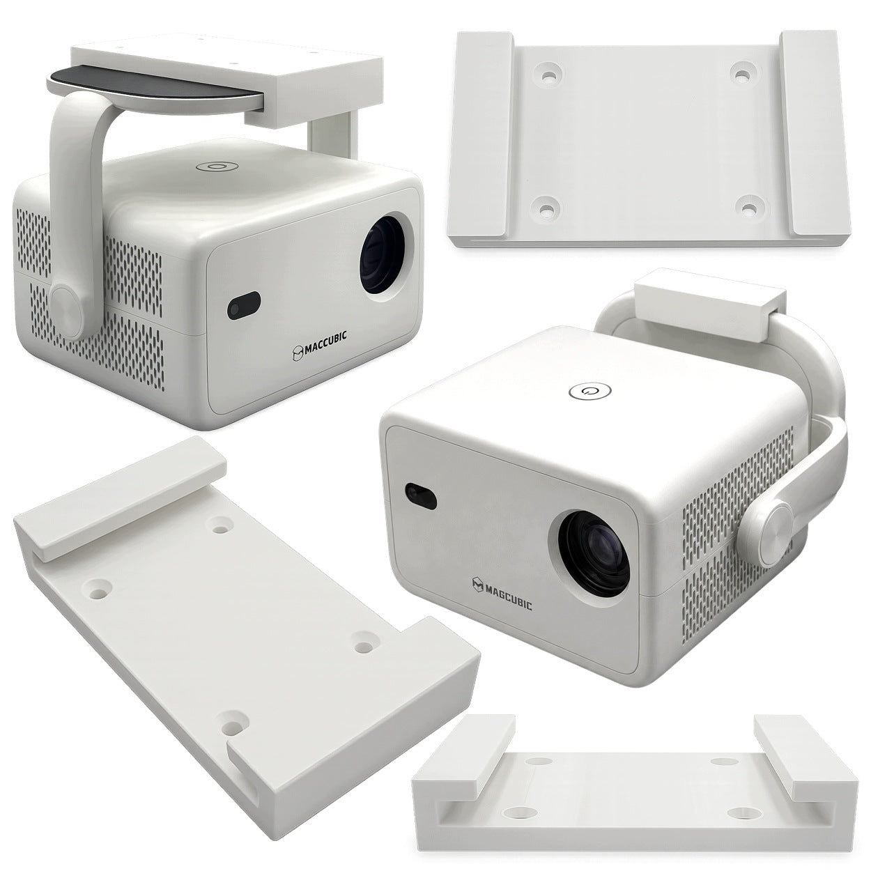 Wall Mount Ceiling Projector MAGCUBIC L018 Solid Construction