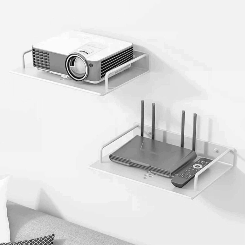 Wall Mount Projector Shelf Wall Support Wall Holder 28.5x21cm Silver Manufacturer code 05777038732